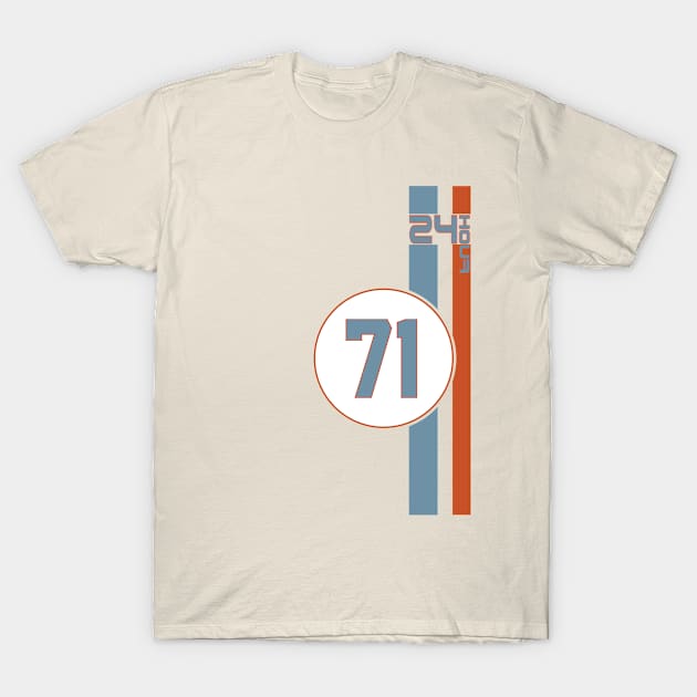 Le mans 24 hours retro racing T-Shirt by colouredwolfe11